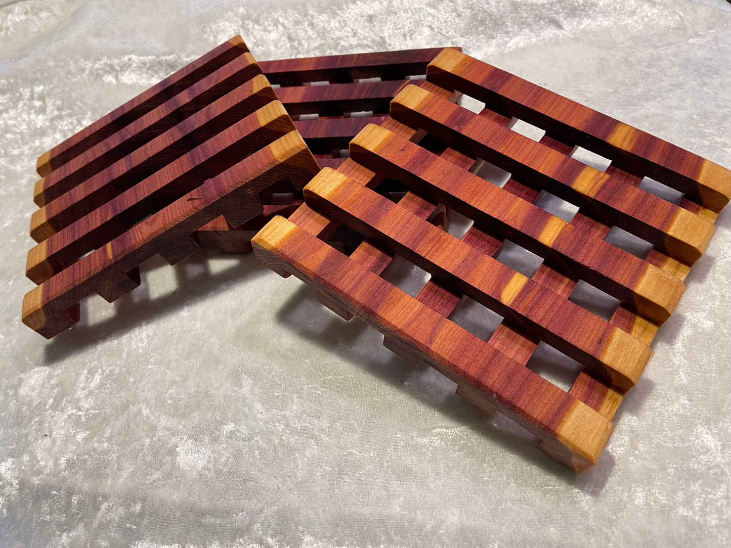 Solid Cedar Wood Trivet