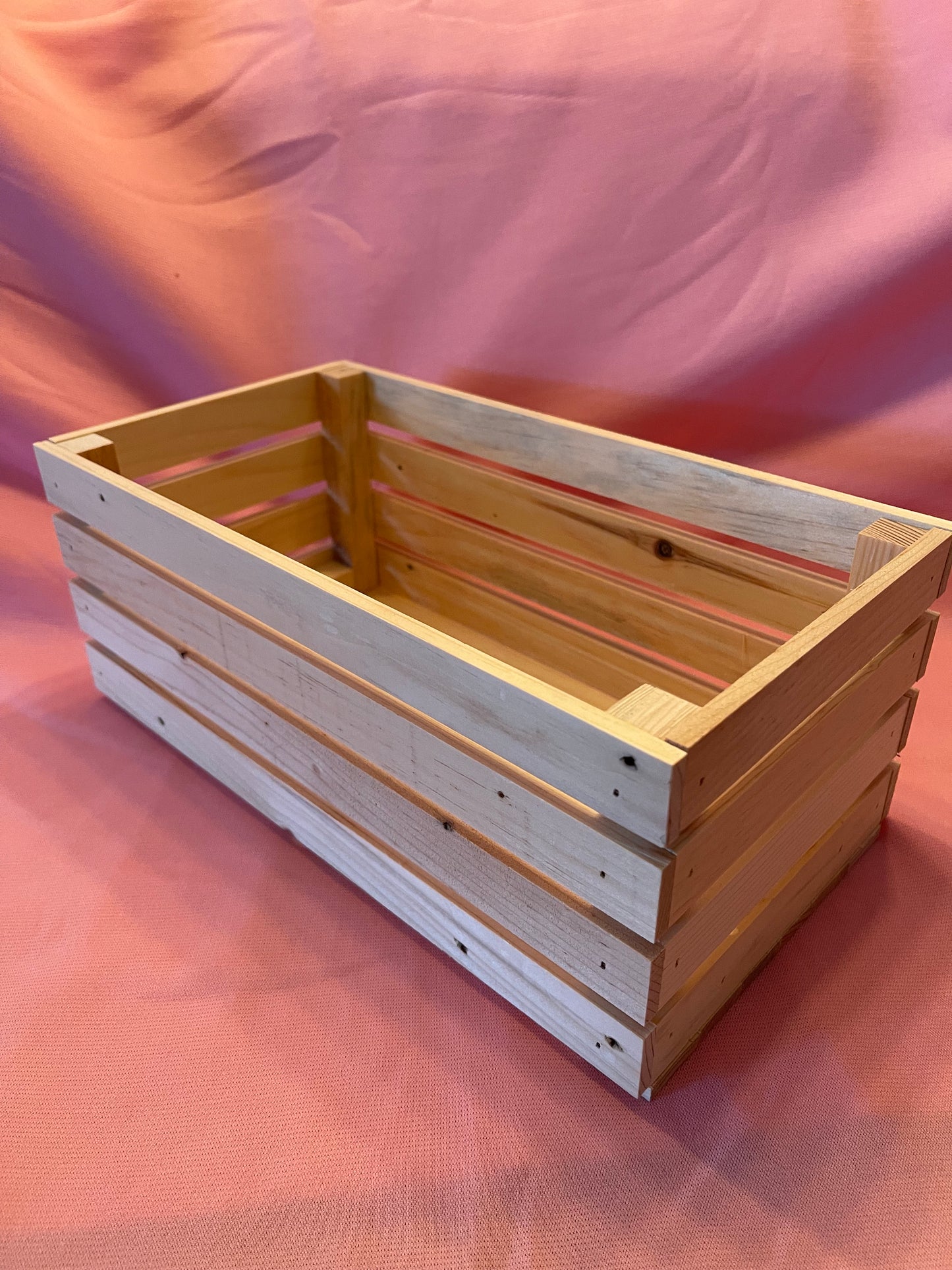 Wooden Crate Box