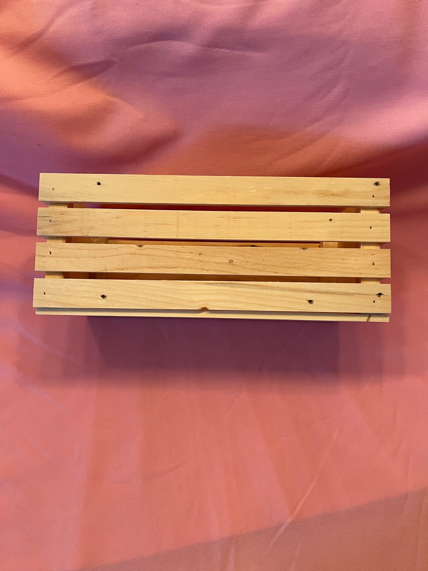 Wooden Crate Box
