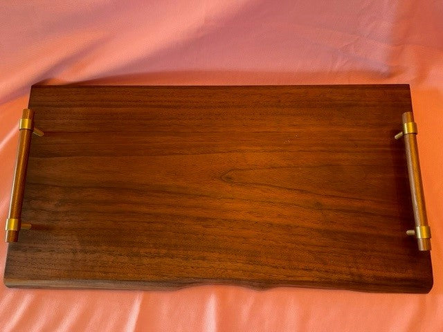 Solid Walnut Serving Tray