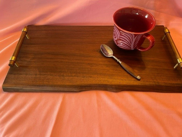Solid Walnut Serving Tray