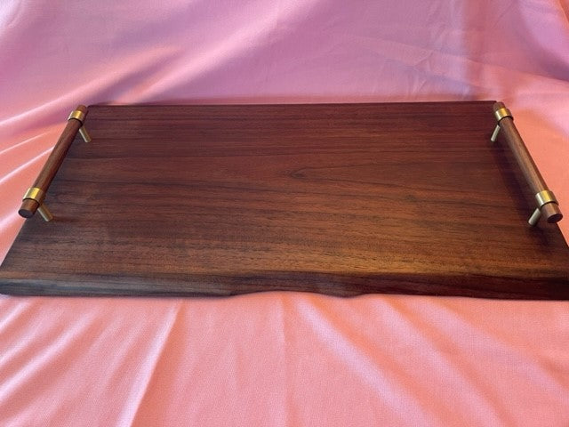 Solid Walnut Serving Tray